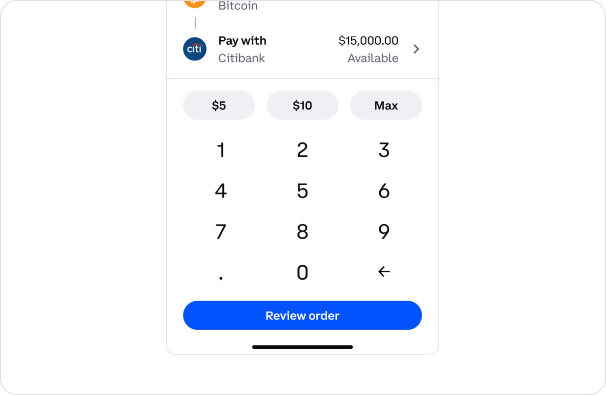 Transactional Numpad